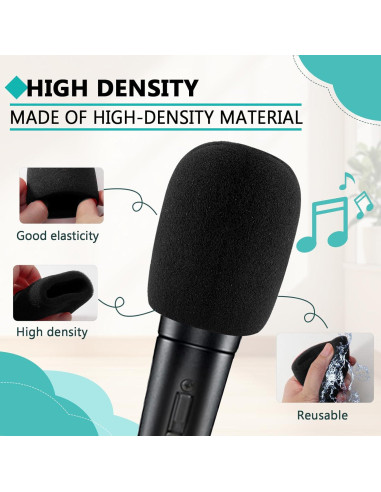 Set de Fundas de Protección para Micrófono Bonsicoky - 12 Piezas