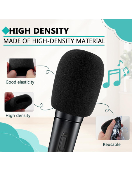 Set de Fundas de Protección para Micrófono Bonsicoky - 12 Piezas