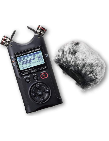 Filtro de Viento SUNMON para Micrófono Tascam DR-40X