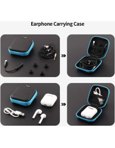 Funda para Auriculares SUNGUY D011-5pack con Mosquetones 2