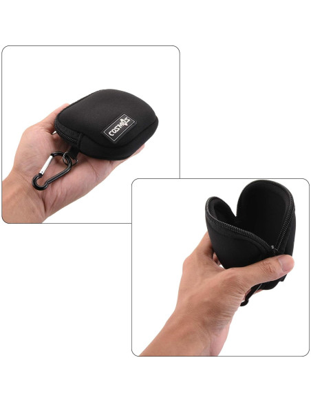 Bolsa de Almacenamiento de Viaje CM - 2 Pcs Estuche Negro