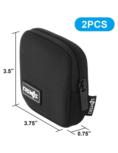 Bolsa de Almacenamiento de Viaje CM - 2 Pcs Estuche Negro