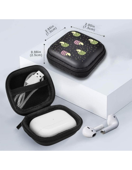 Funda Dura para Auriculares MAYCARI Erizo Mini EVA