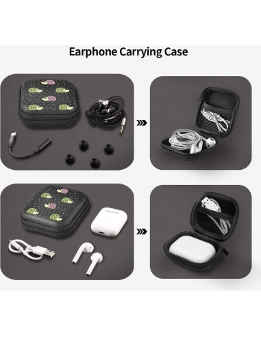 Funda Dura para Auriculares MAYCARI Erizo Mini EVA