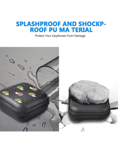 Funda Dura para Auriculares MAYCARI Erizo Mini EVA