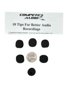 Filtros de Micrófono Redondos Compete CA515 - Paquete de 6