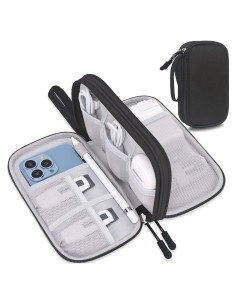 Organizador de Cables Lacdo Negro Doble Capa 197.86mm