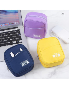 Bolsa de Almacenamiento Tecnológica Gris para Accesorios Electrónicos 2