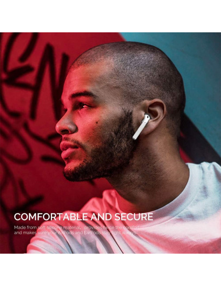 AhaStyle Tapones de Silicona para AirPods 3 Pares Pequeños Negro