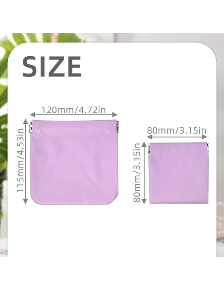 2 Fundas de Almacenamiento para Auriculares PU Flylin Morado