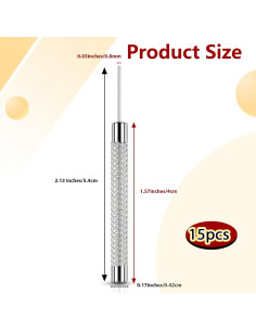 Pin de Extracción de Tarjeta SIM COMNICO - 15 Piezas Metal 2