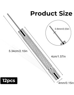 Pin de Extracción de Tarjeta SIM Zyghjort - 12 Piezas Acero Inoxidable 2