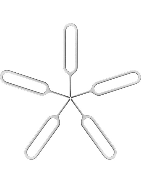 Herramienta de Extracción de SIM Granvela - 5 Piezas Acero Inoxidable