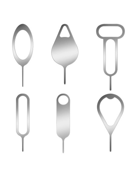 12 Piezas Herramienta Extracción Tarjeta SIM Mabor Acero