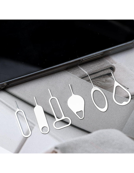 12 Piezas Herramienta Extracción Tarjeta SIM Mabor Acero