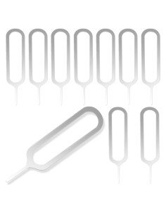 10 Herramientas de Extracción de Tarjeta SIM AYWFEY - Plata