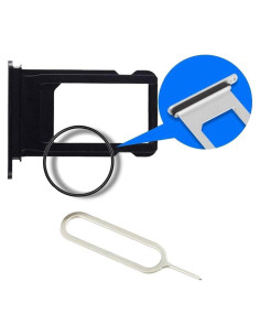 Soporte Bandeja SIM MMOBIEL para iPhone 11 2019 - Negro