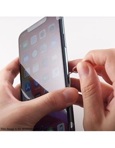 Bandeja de Tarjeta SIM Doble LNONLS para iPhone 12 Pro Max Azul