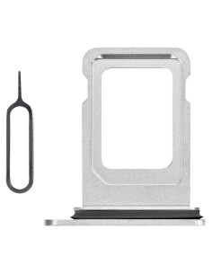 Soporte Bandeja SIM iPhone X Risidamoy Plateado Kit Reparación