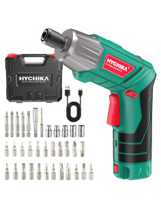 Destornillador Inalámbrico HYCHIKA SD-4C 6N-m 36 Accesorios