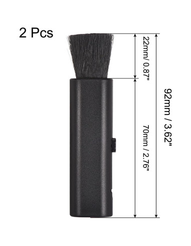 Cepillo de Limpieza Telescópico PATIKIL - 2 Unidades Negro