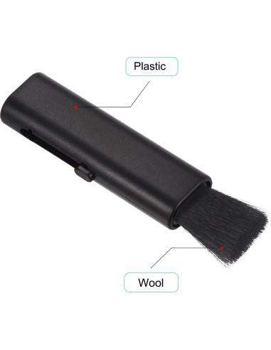 Cepillo de Limpieza Telescópico PATIKIL - 2 Unidades Negro