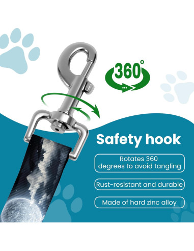 Cinturón de seguridad ajustable para mascotas HCYPCV 50.8-83.8 cm