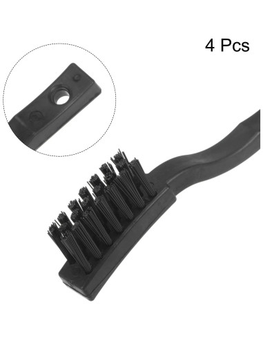 Cepillos Antiestáticos uxcell 4 Pcs Nylon 15x30mm para Electrónica