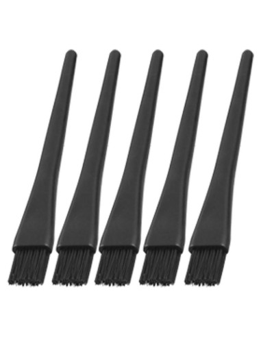 Cepillo Anti Estático uxcell 5 Pcs 1.5 x 0.5cm Negro