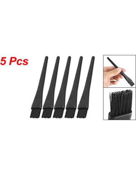 Cepillo Anti Estático uxcell 5 Pcs 1.5 x 0.5cm Negro Cepillo Anti Estático uxcell 5 Pcs 1.5 x 0.5cm Negro