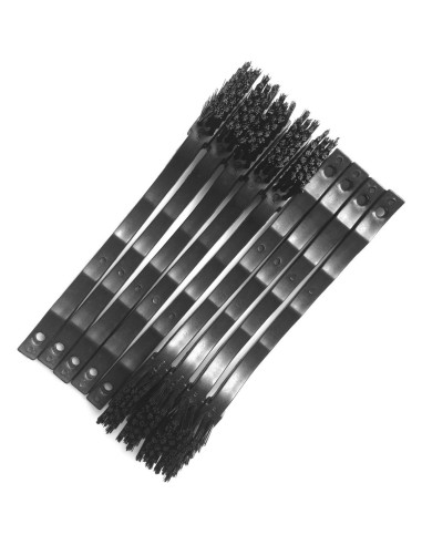 Lantee 10 Cepillos Antiestáticos de Fibra Conductiva 17cm