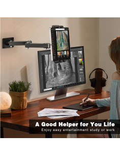 Soporte de Pared para Tablet BAISHUN CJX-075 Ajustable 360 2