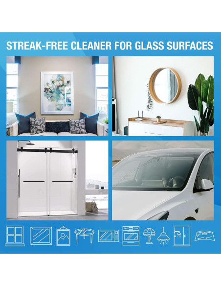 Toallitas Milagrosas para Vidrio - 60 Unidades Sin Rayas Toallitas Milagrosas para Vidrio - 60 Unidades Sin Rayas