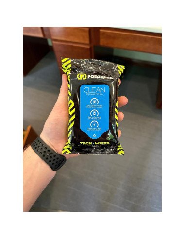 Toallitas de Limpieza Fortress para Electrónicos - Paquete de 3