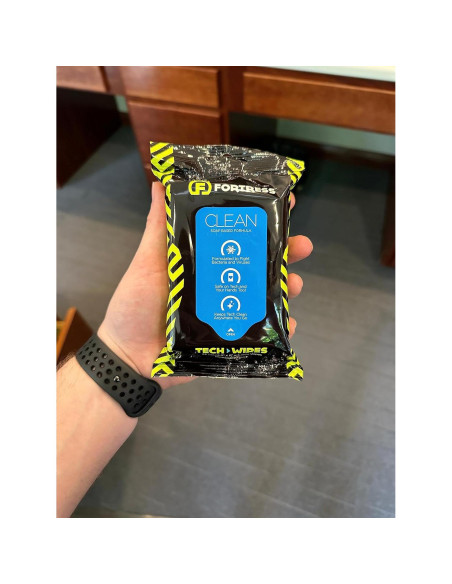 Toallitas de Limpieza Fortress para Electrónicos - Paquete de 3