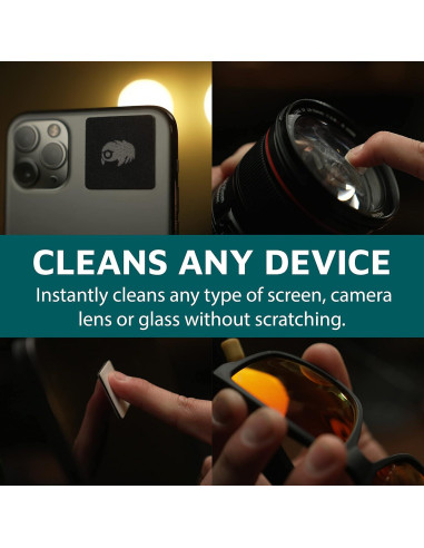 Limpiador de Pantallas KUVRD Sticky Pad - Compacto y Reutilizable