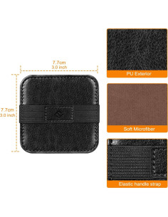 Paquete de 4 Paños de Limpieza FINTIE para Pantallas 19.5 cm 2