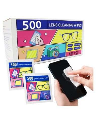 Toallitas de limpieza para lentes HI FINE CARE - 300 unidades
