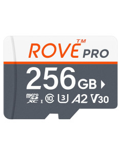 Tarjeta Micro SD ROVE PRO 256GB con Adaptador SD 100MB/s