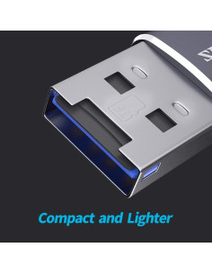 Lector de tarjeta Micro SD ZIYUETEK USB 3.0 portátil aluminio 2