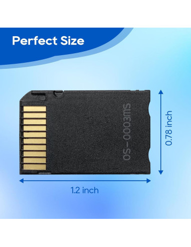 Adaptador Micro SD a Memory Stick PRO Duo UCEC 512GB