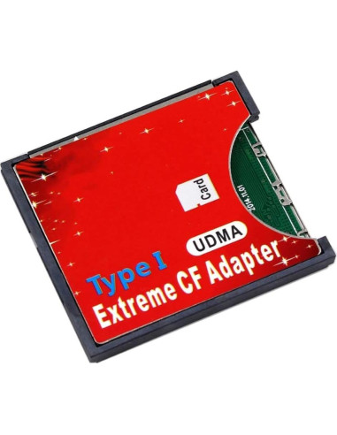 Adaptador CF Tipo I ChenYang para Tarjetas SDHC/SDXC 256GB