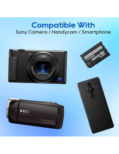 Adaptador Micro SD a Memory Stick PRO Duo UCEC 512GB