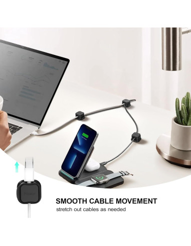 Organizador Magnético de Cables Picozon - Paquete de 6