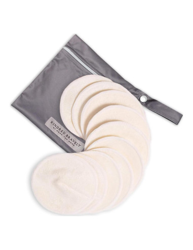 Almohadillas de Lactancia Reutilizables Kindred Bravely 10 Pzas