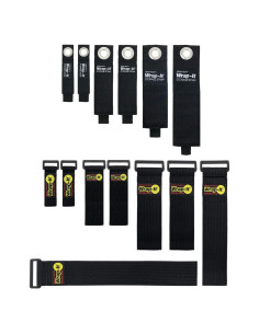 Correas de Almacenamiento Wrap-It 14 Piezas Alta Resistencia