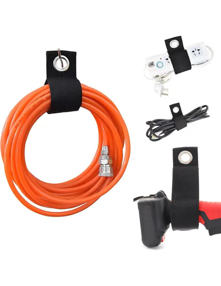 Correas de Almacenamiento Xuuza 43 cm - Paquete de 8 Organizador