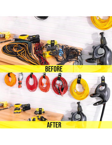 Correas de Almacenamiento Colsen 10" (6 Pack) para Cables y Mangueras