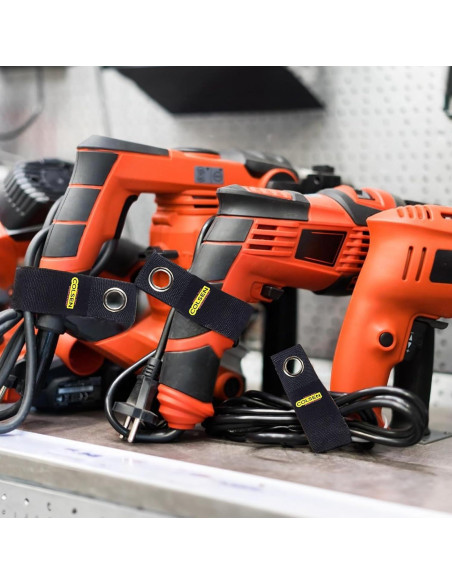 Correas de Almacenamiento Colsen 10" (6 Pack) para Cables y Mangueras