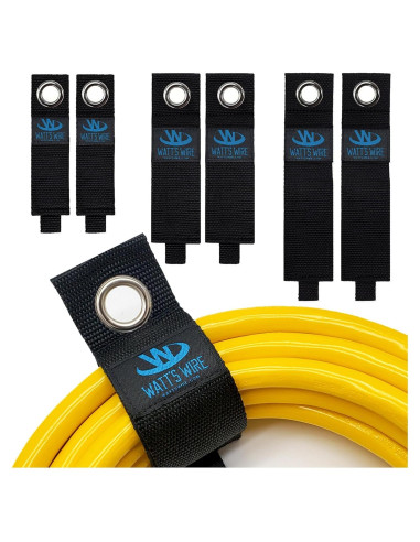 Correas de Almacenamiento de Alta Resistencia Watt's Wire - Paquete de 6